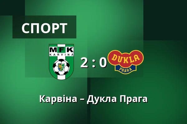 Карвіна – Дукла Прага — Town Stadium Karvina, Karviná