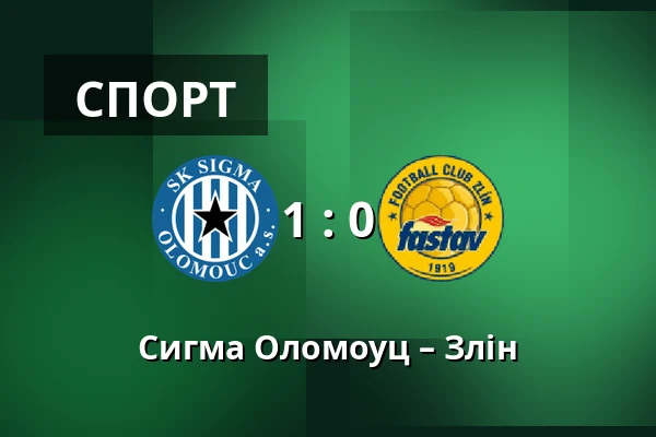 Сигма Оломоуц – Злін — Andruv stadion, Olomouc