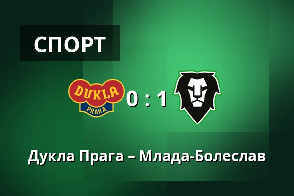 Дукла Прага – Млада-Болеслав — Stadion Juliska, Прага