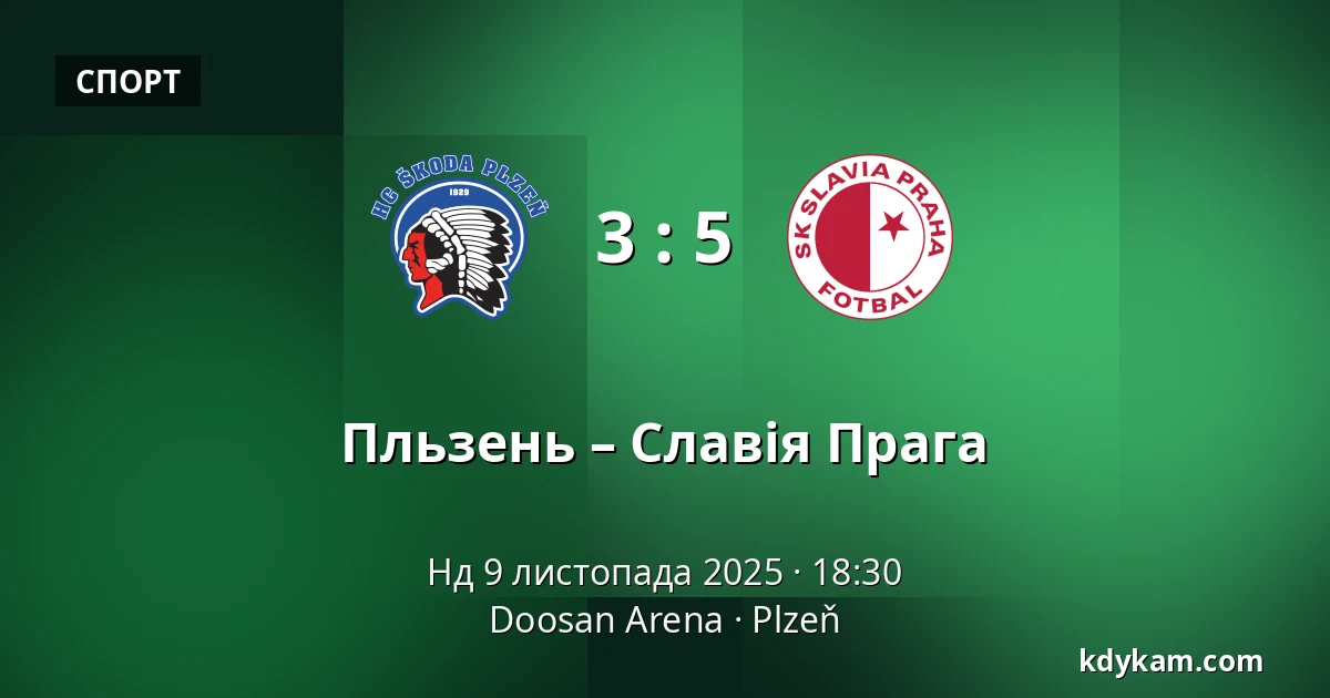 Пльзень – Славія Прага — Doosan Arena, Пльзень