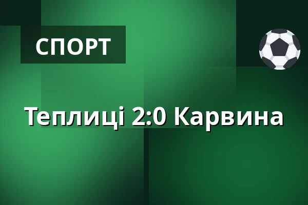 Теплиці - Карвина — AGC Arena Na Stinadlech, Teplice