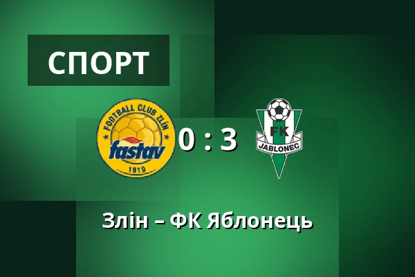 Злін – ФК Яблонець — Stadion Letna, Злін