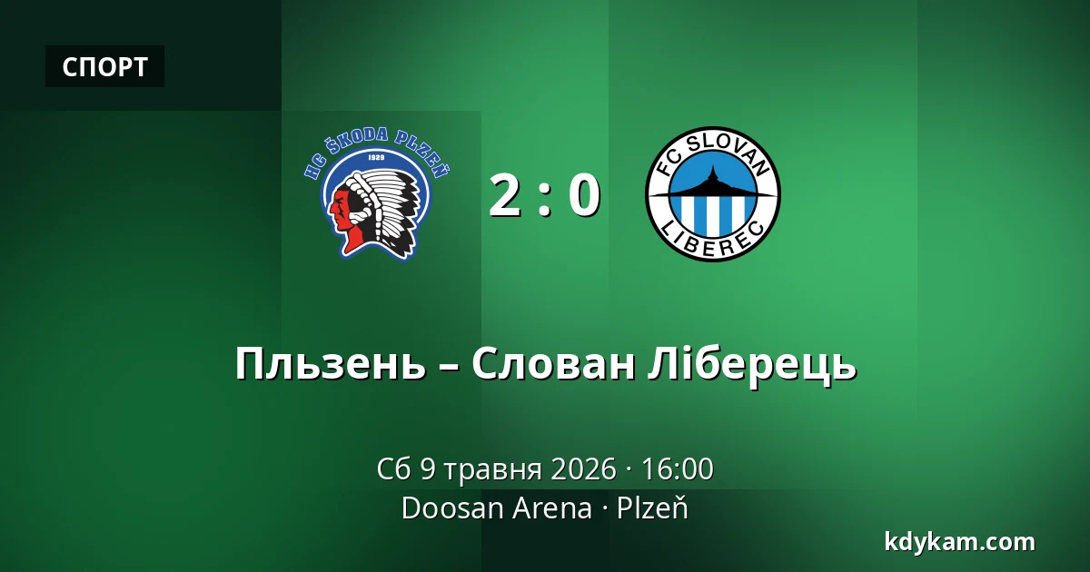 Пльзень – Слован Ліберець — Doosan Arena, Пльзень