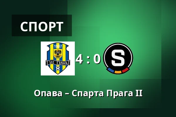 Опава – Спарта Прага II — Simply Arena, Опава
