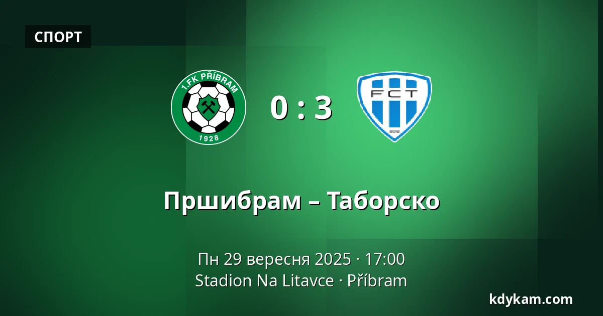 Пршибрам – Таборско — Stadion Na Litavce, Пшибрам