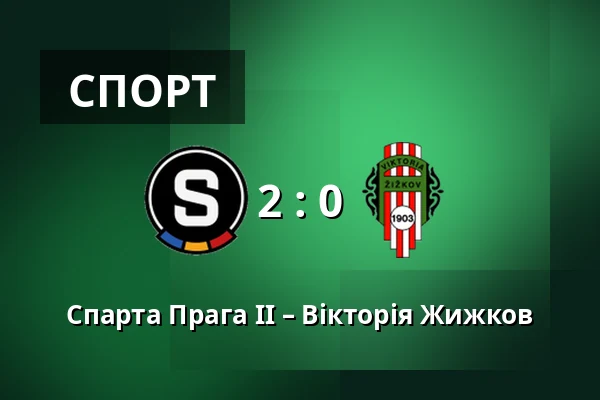 Спарта Прага II – Вікторія Жижков — FK Viktoria Žižkov, Прага