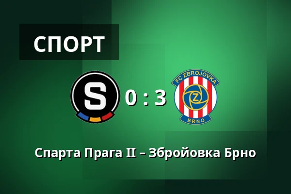 Спарта Прага II – Збройовка Брно — FK Viktoria Žižkov, Прага