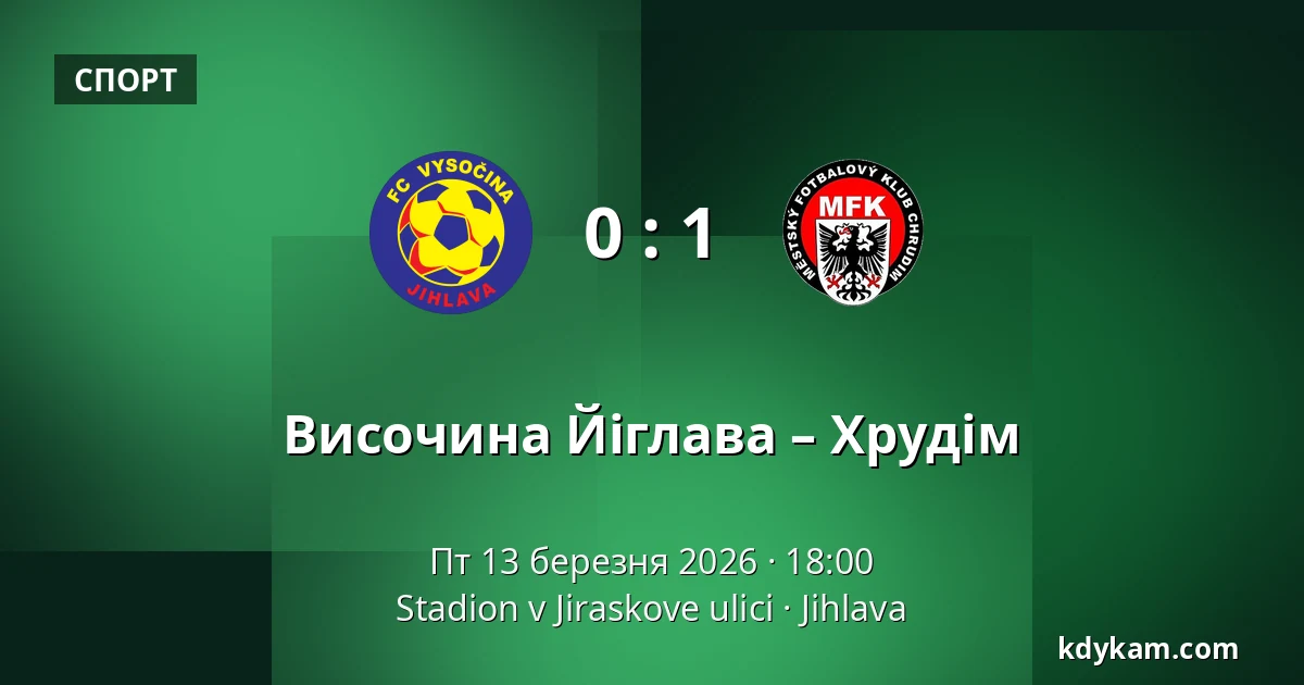 Височина Йіглава – Хрудім — Stadion v Jiraskove ulici, Йигава