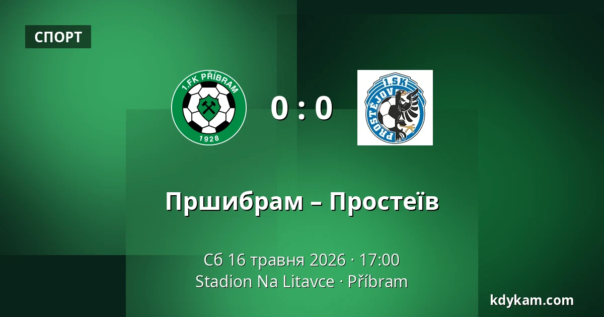 Пршибрам – Простеїв — Stadion Na Litavce, Пшибрам
