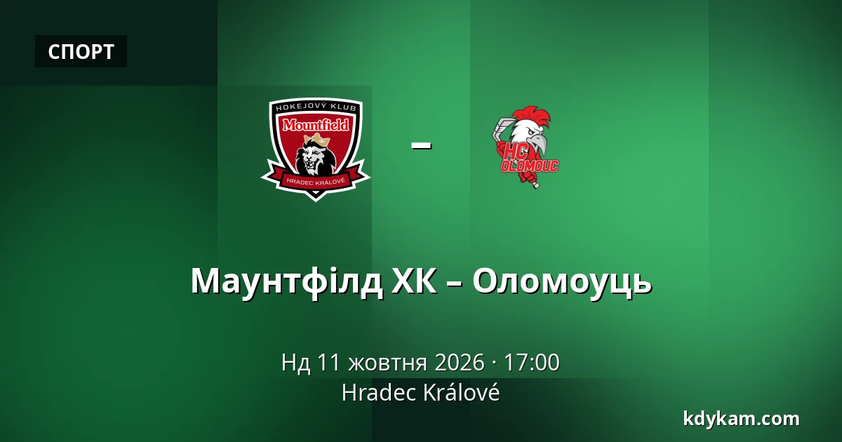 Маунтфілд ХК – Оломоуць — Градець-Кралове