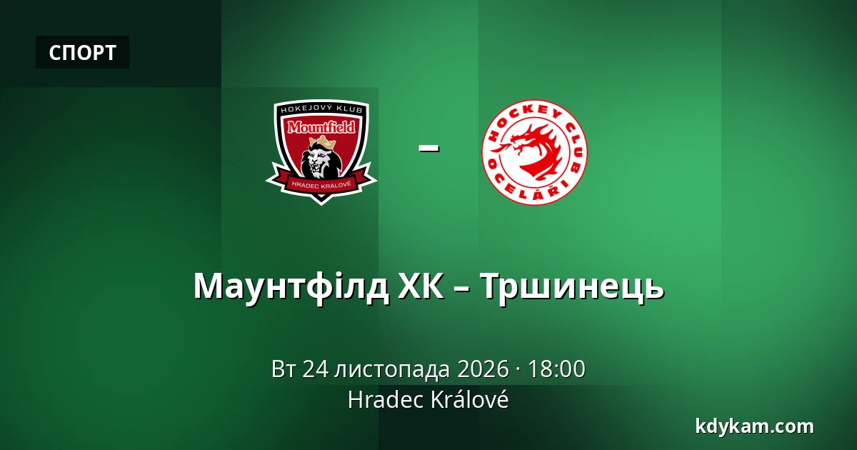 Маунтфілд ХК – Тршинець — Hradec Králové