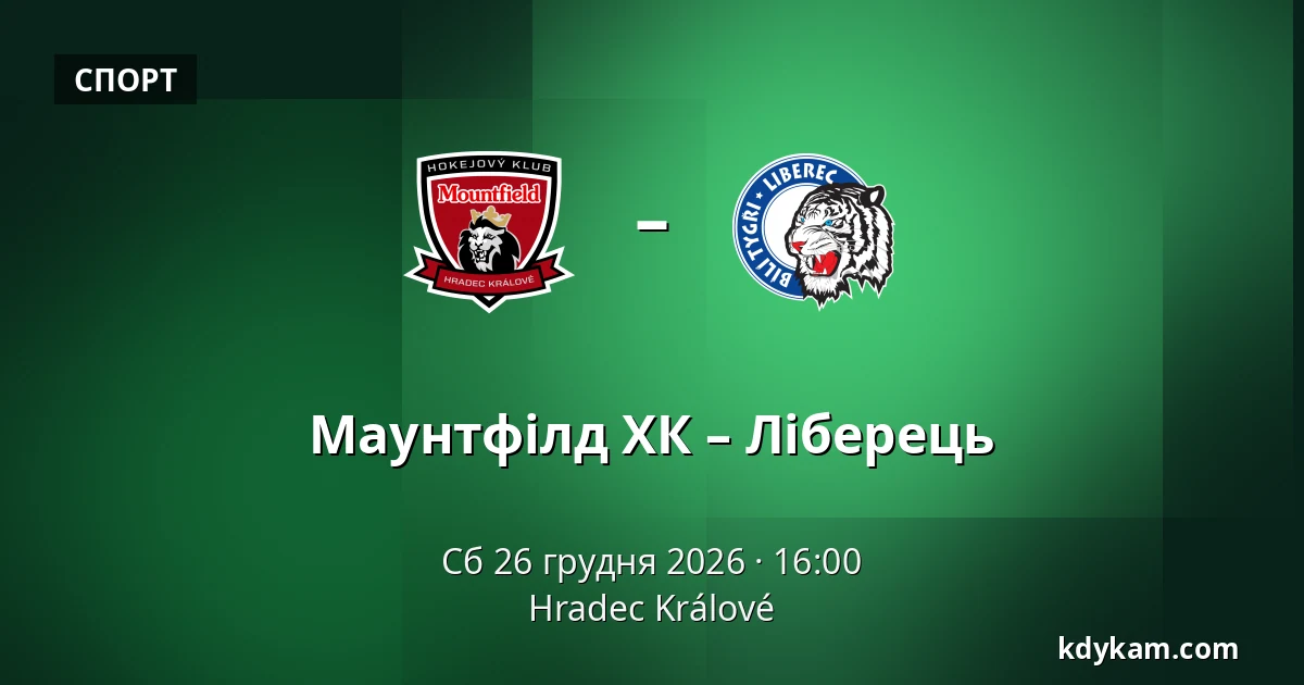 Маунтфілд ХК – Ліберець — Hradec Králové