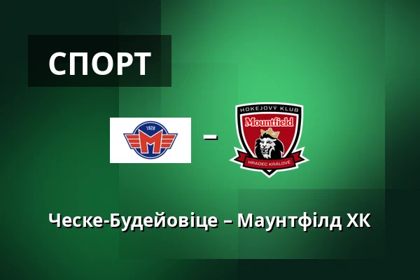 Ческе-Будейовіце – Маунтфілд ХК — Ческе-Будеёвице