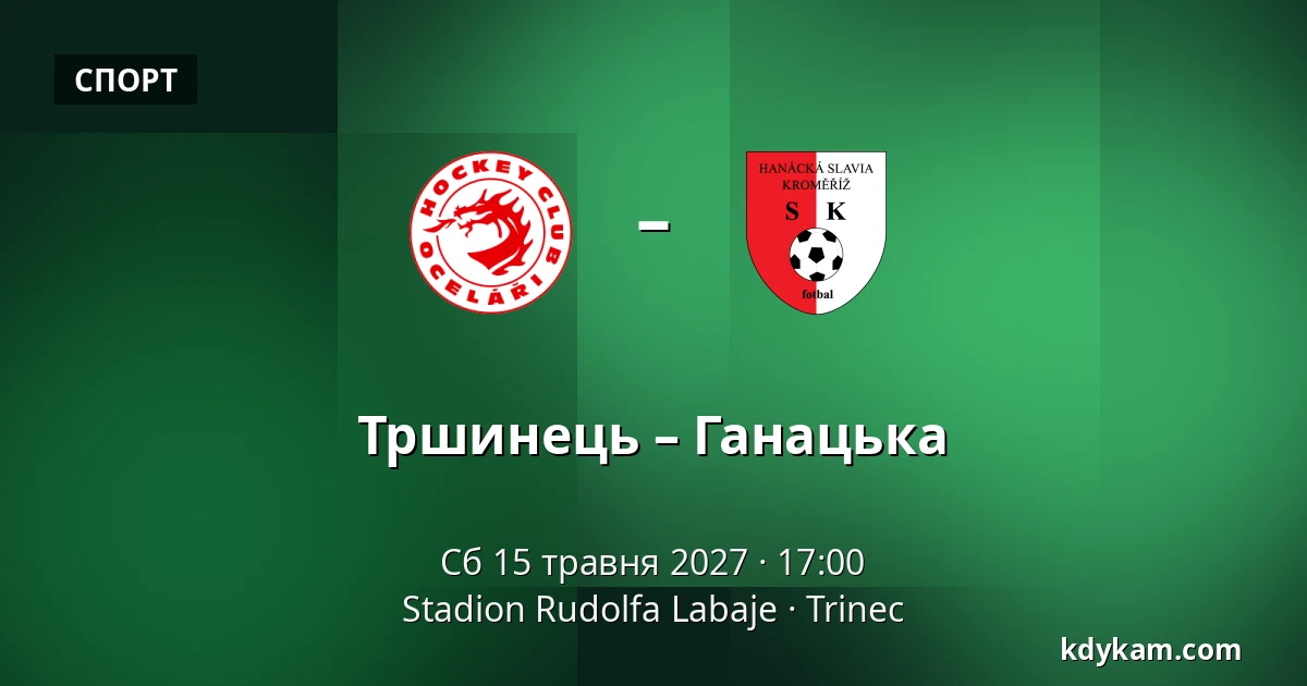 Тршинець – Ганацька — Stadion Rudolfa Labaje, Trinec