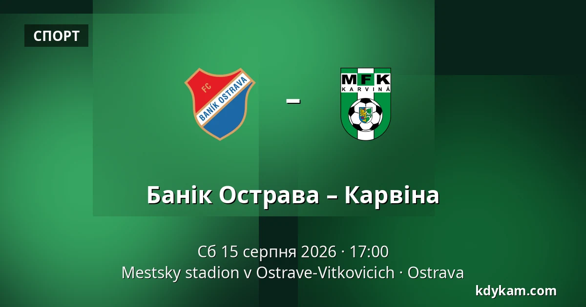 Банік Острава – Карвіна — Mestsky stadion v Ostrave-Vitkovicich, Острава