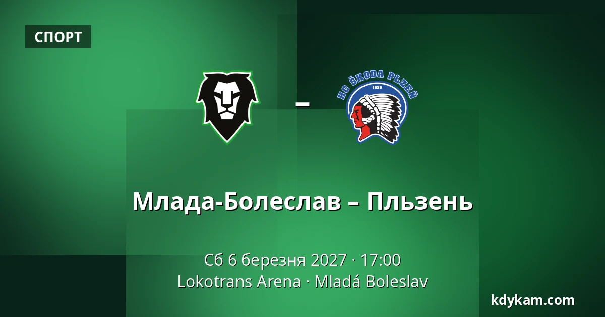 Млада-Болеслав – Пльзень — Lokotrans Arena, Mladá Boleslav
