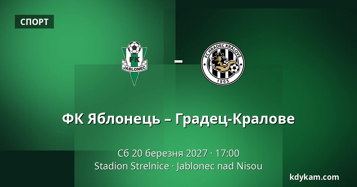 ФК Яблонець – Градец-Кралове — Stadion Strelnice, Яблонець над Нісоу