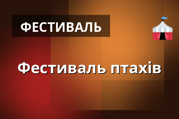 Фестиваль птахів — Zámek Pardubice, Пардубиці