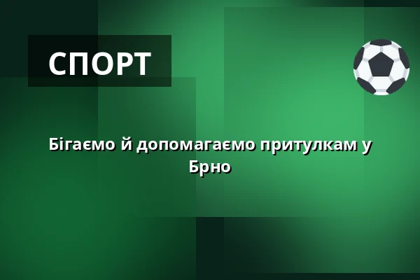 Бігаємо й допомагаємо притулкам у Брно — Kohoutovice, Брно