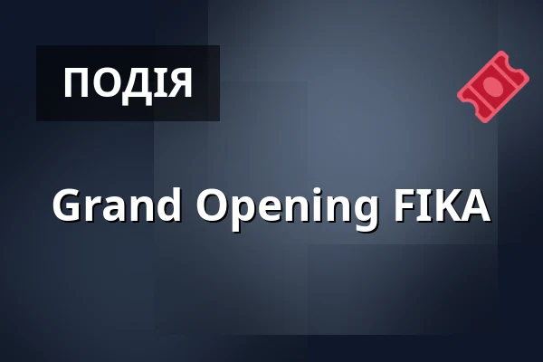 Grand Opening FIKA — Úřad městské části Brno-střed, Брно